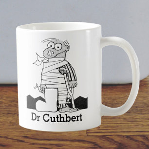 Geschenk mit Namen für einen Arzt - Mann in Verbän Kaffeetasse