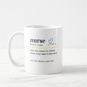 Geschenk mit Pflegedefinition Kaffeetasse