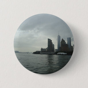 Geschenk New York Manhattan der Hudson Button