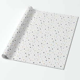 Geschenk-Packpapier-kleine Sterne Geschenkpapier