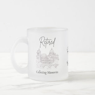 Geschenk Rentner-Reisemug Mattglastasse