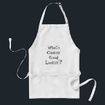 Geschenk-Schürze, was Cookin gutes Lookin Retro Schürze<br><div class="desc">Eine nostalgische retro Art-Schürze mit, "was ist Cookin gutes Lookin'?! Der Textbereich ist eine Schablone, damit Sie sie ändern können auch indem Sie BESONDERS ANFERTIGEN ES Wahl verwenden, Sie kann die Schriftartart, die Schriftartgröße, die Schriftartfarbe u. die Entwurfselementplatzierung auch ändern! Genießen Sie das Leben u. Dank für das Kurz aufhalten...</div>