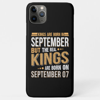 Geschenk September | Könige sind im September 07 G Case-Mate iPhone Hülle