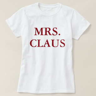 Geschenk-Shirt Frau-Klaus Christmas Holiday Mom T-Shirt