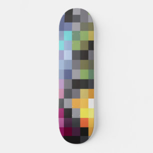 Geschenk - Skateboard Pixel Art