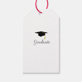 Geschenk-Tags für Graduate Cap Geschenkanhänger