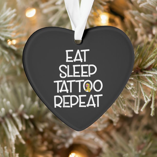 Geschenk Tattoo Artist Funny Sprichwort Tattooot Ornament (Baum)