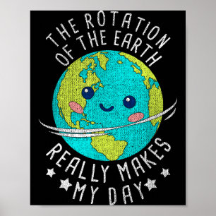 Geschenk Vegan Natur Erdentag Poster
