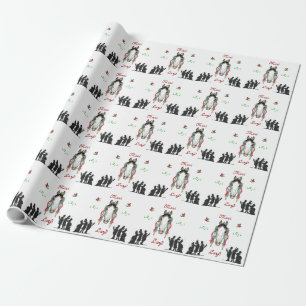 Geschenk-Verpackung Mari Lwyd Geschenkpapier