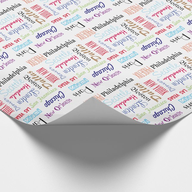 Geschenk-Verpackungs-Liebling setzt die populären Geschenkpapier (Ecke)