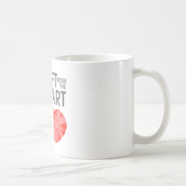 Geschenk vom Herzen Kaffeetasse (Rechts)