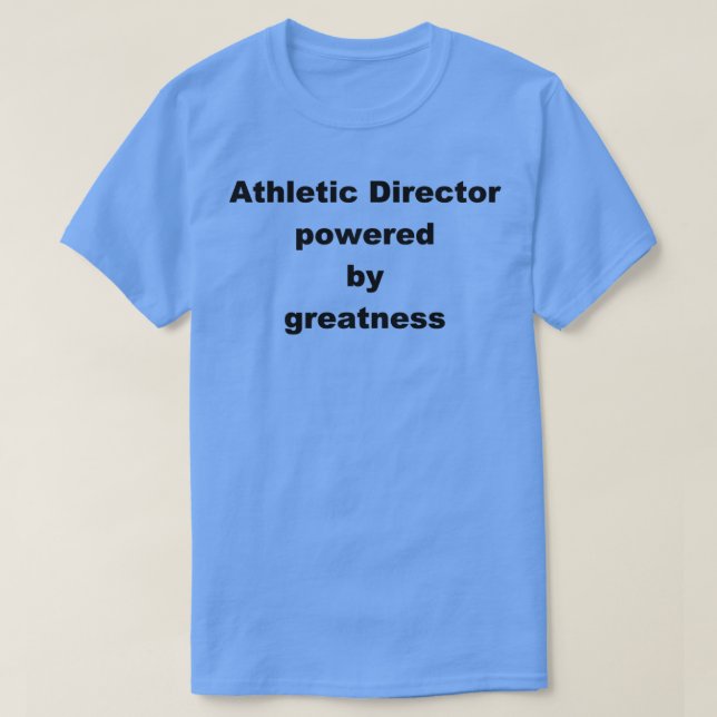 Geschenk von Athletic Director T-Shirt (Design vorne)