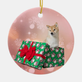 Geschenk von Barkley Verzierung Keramikornament