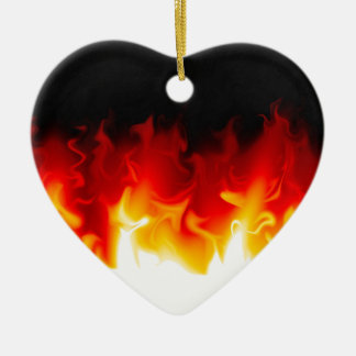Geschenk von der Hölle im Feuer Keramik Ornament