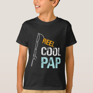 Geschenk von Enkelin Enkelsohn Reel Cool Pap T-Shirt