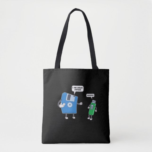 Geschenk von Vater und Sohn für die Computertechni Tasche (Vorderseite)