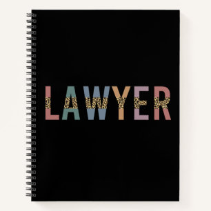 Geschenk zum Abschluss eines Jurastudenten, Rechts Notizbuch