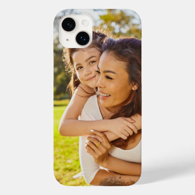 Geschenk zum Foto personalisierter Mutter Case-Mate iPhone 14 Plus Hülle (Rückseite)