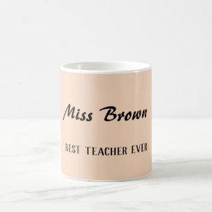 Geschenk zum Jahresende zur Lehrererkenntlichkeit Kaffeetasse
