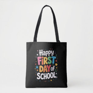 Geschenk zum Lehrerleben, glücklicher erster Schul Tasche