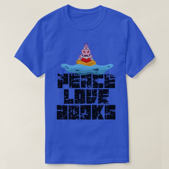 Geschenk zum Lesen von Büchern T-Shirt (Design vorne)