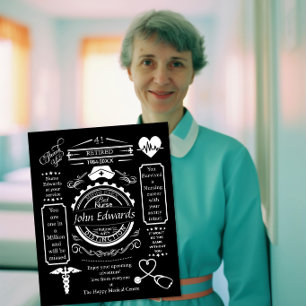 Geschenk zum Renteneintritt für den Chef, langjähr Fotoplatte