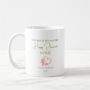 Geschenk zum Renteneintritt von Krankenschwestern  Kaffeetasse