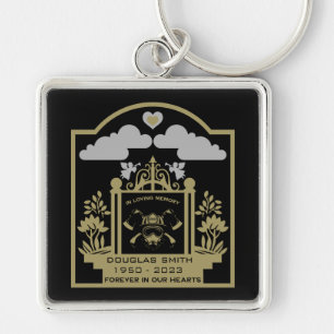 Geschenk zur Beerdigung von Feuerwehren Schlüsselanhänger