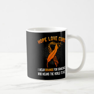 Geschenk zur Unterstützung der Krebserkrankung im Kaffeetasse
