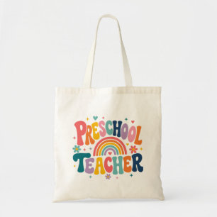 Geschenk zur Würdigung von Vorschullehrern Tragetasche