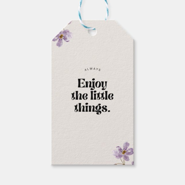 Geschenkanhänger (Vorderseite)