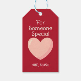 Geschenkanhänger für jemanden Besonderen zum Valen