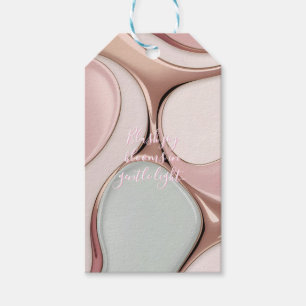 Geschenkanhänger in stilvoller abstrakter Grafik