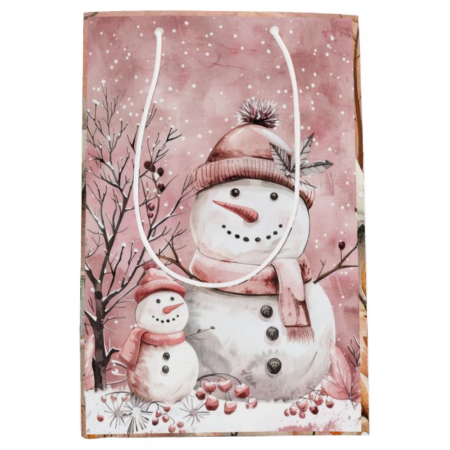 Geschenkanhänger Mittlere Geschenktüte (Vorderseite)