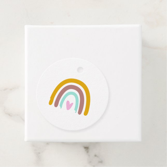 Geschenkanhänger Rainbow (Beispiel)