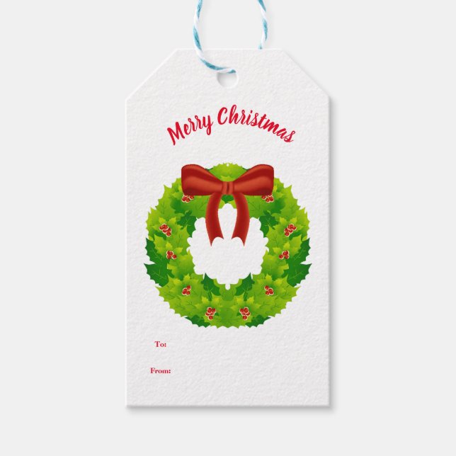 Geschenkanhänger Weihnachten (Vorderseite)