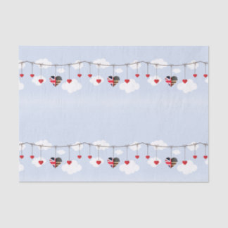 Geschenkartikel für die Royal Wedding Party Seidenpapier