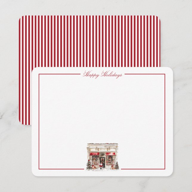 Geschenkartikelladen Weihnachtsgeschichten Persona Mitteilungskarte (Vorne/Hinten)