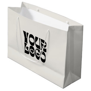 Geschenkbeutel für kundenspezifische Firmenlogos Große Geschenktüte