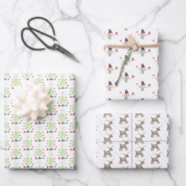 Geschenkblatt Set - Kinderart #1 Geschenkpapier Set