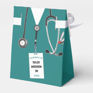 Geschenkbox für die Abschlussfeier der Krankenpfle Geschenkschachtel