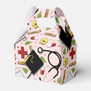 Geschenkbox zur Examensfeier für Krankenschwestern Geschenkschachtel