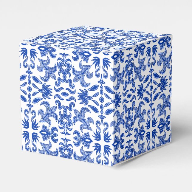 Geschenkboxen Blau und Weiß des Mittelmeers Geschenkschachtel (Vorderseite)