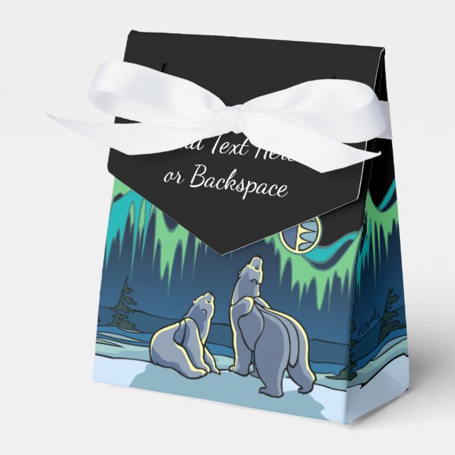 Geschenkboxen der Bärenkunst personalisieren Gesch Geschenkschachtel (Vorderseite)