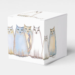 Geschenkboxen der Katzenkatze Geschenkschachtel