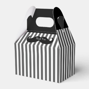 Geschenkboxen des Trauzeugen Schwarz, Grau und Wei Geschenkschachtel