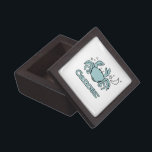 Geschenkboxen des zodiaktischen Wassers Kiste<br><div class="desc">Krebs Griechische Astrologie Horoskop-Geschenkboxen mit cancerian Symbol der Krabbe. Das vierte Zeichen des Zodiakkrebses vom 22. Juni bis 22. Juli. Vom Mond regiert. Einzigartig gezeichnet und entworfen von Sarah Trett.</div>