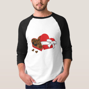 Geschenkboxen Herzschokolade - Valentinstag T-Shirt
