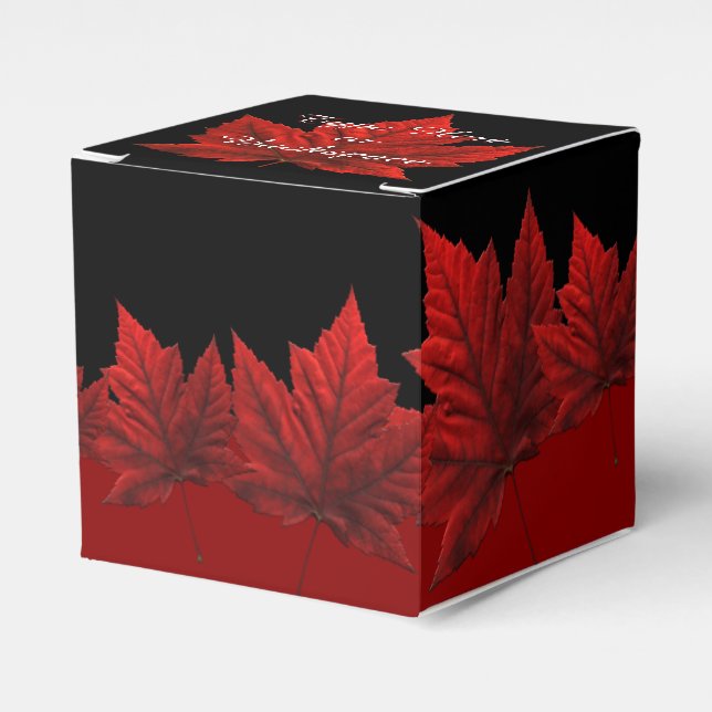 Geschenkboxen in Kanada personalisiert Geschenkbox Geschenkschachtel (Vorderseite)