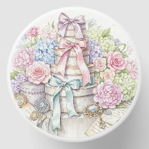 Geschenkboxen und Blume, Shabby Chic von Natasha U